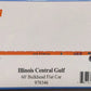 Athearn ATH90547 HO Scale Illinois Central Gulf 60' Bulkhead Flatcar #978546 LN/Box