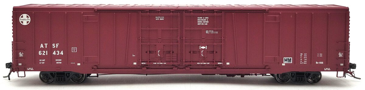 Atlas 20004934 HO Santa Fe 24" Logo #1 BX-166 Box Car #621434 LN/Box