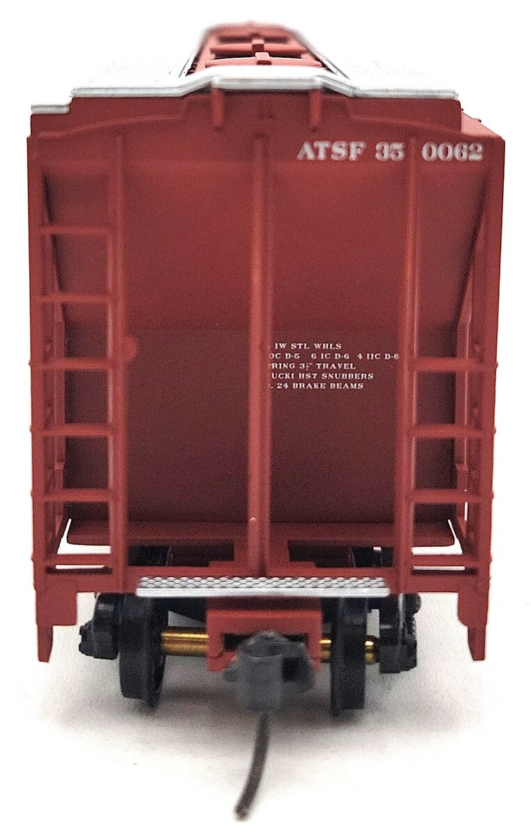 Walthers 932-5376 HO ATSF 100 Ton Cement Covered Hopper #350062 LN/Box