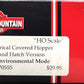 HO CN Round Hatch Cylindrical Covered Hopper #370555 EX/Box