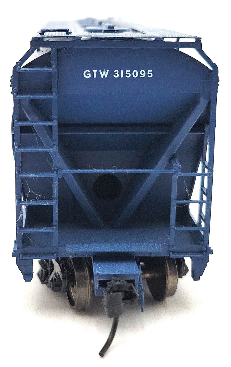 InterMountain H1065D Grand Trunk Western ACF 2 Bay Covered Hopper #315079 LN/Box
