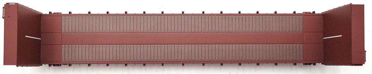Walthers 932-40051 Canadian National 50' Bulkhead Flat Car #603225 LN/Box