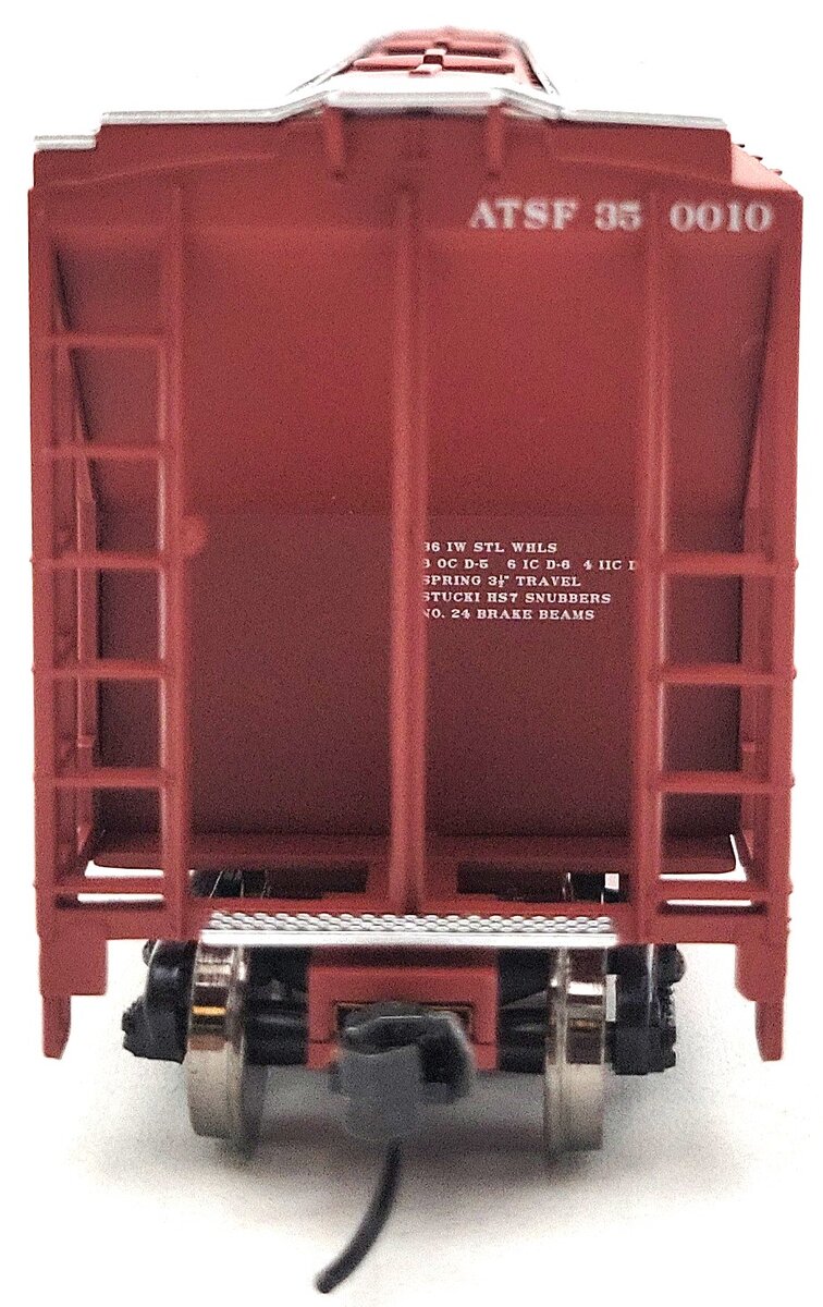 Walthers 910-7102 HO Scale ATSF 37' Covered Hopper Car #350010 LN/Box