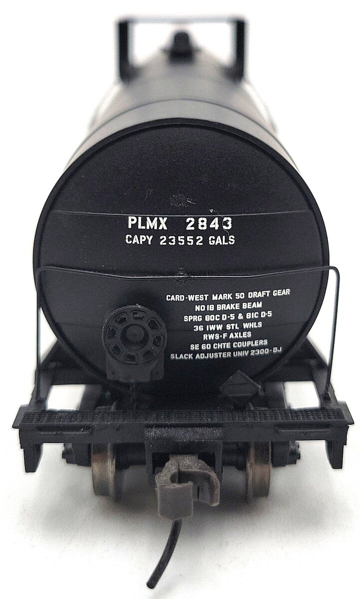 Atlas 1634-2 HO Scale PLMX (Mobil Oil) 23,500 Gallon Tank Car #2843 LN/Box