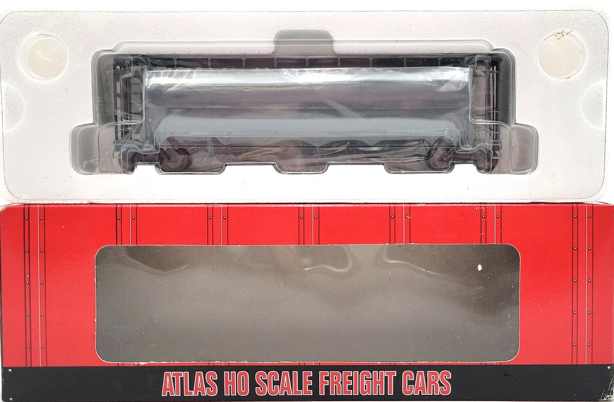 Atlas 1950 HO Scale Undecorated 6-Bay Cylindrical Hopper NIB