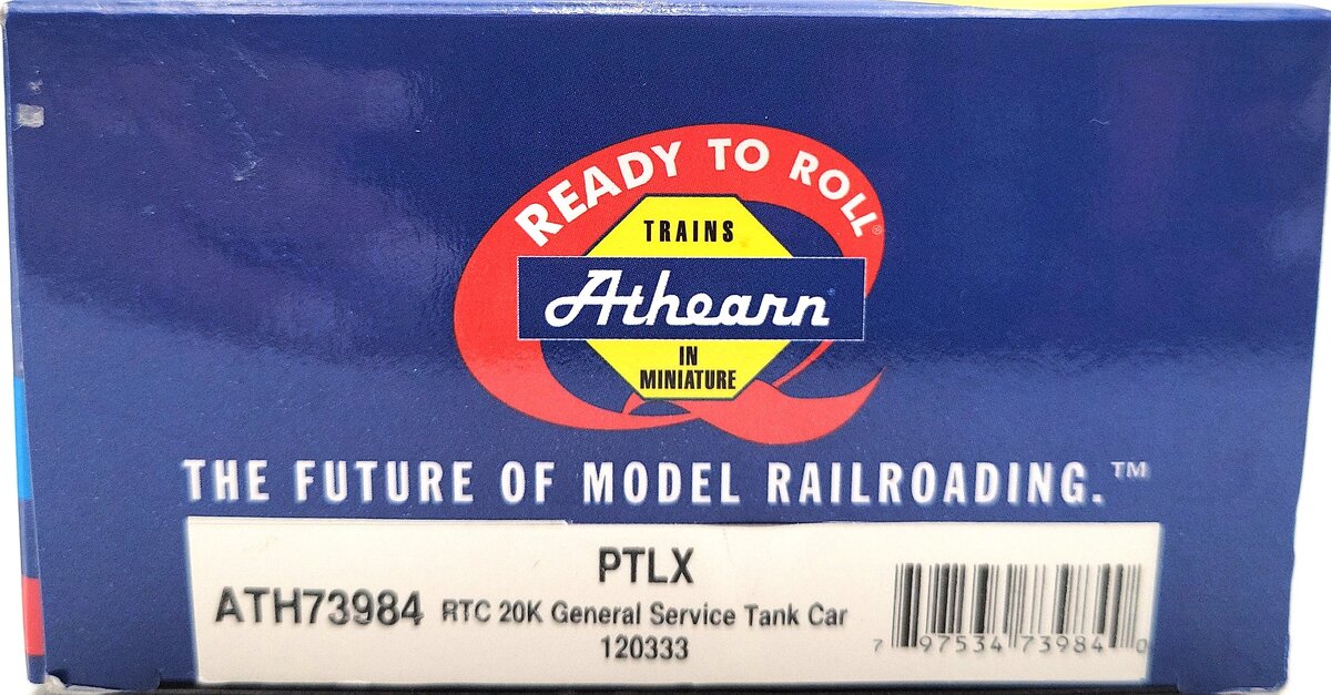 Athearn 73984 HO PTLX 20,900-Gallon Tank #120333 LN/Box