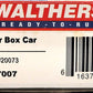 Walthers 932-7007 HO Scale Canfor Thrall-Door Boxcar #20073 LN/Box