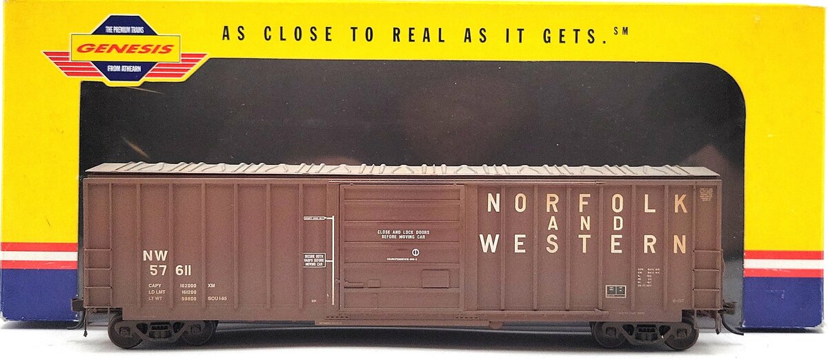 Athearn G4227 HO Norfolk & Western SIECO Boxcar #57611/Box