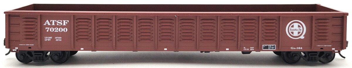 E&C Shops 0503 HO Scale ATSF 52'6