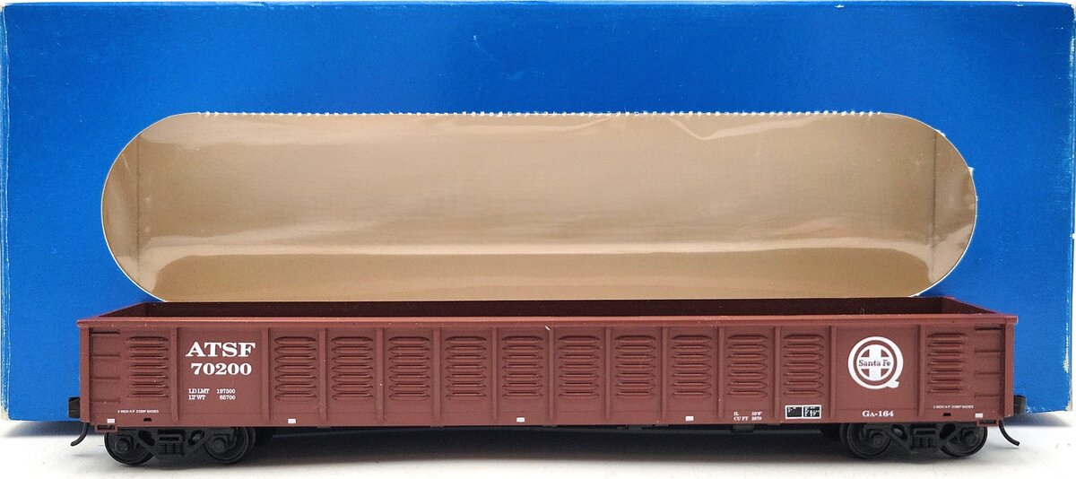 E&C Shops 0503 HO Scale ATSF 52'6" Mill Gondola #70200 LN/Box