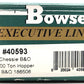 Bowser 40593 HO 100-Ton Triple Hopper, Chessie/B&O #186506