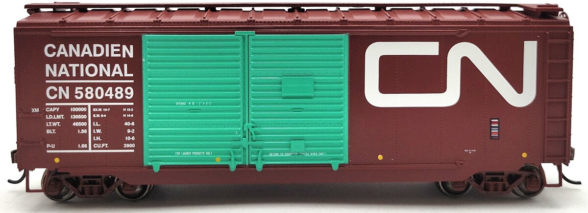 Athearn ATH16061 Canadian National Double Door Boxcar #580489 EX/Box