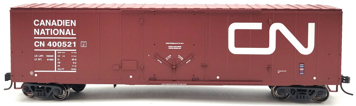 Proto 1000 300572 HO Scale Canadian National Newsprint Boxcar #400521 LN/Box