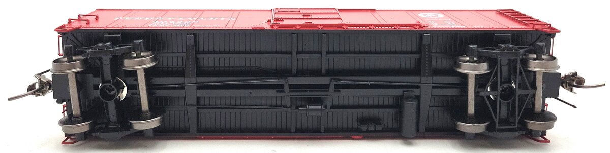 InterMountain 37201 HO Scale Pennsylvania Circle Keystone Boxcar #504338 EX/Box