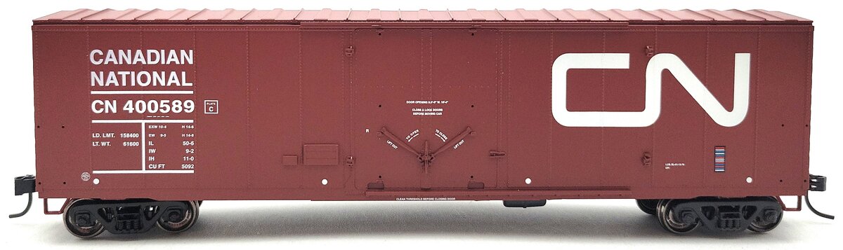 Proto 1000 300576 HO Scale Canadian National Newsprint Boxcar #400589 LN/Box