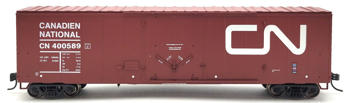 Proto 1000 300576 HO Scale Canadian National Newsprint Boxcar #400589 LN/Box