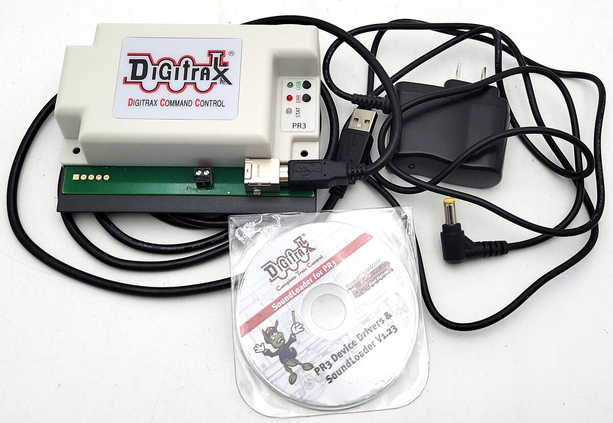 Digitrax PR3 SoundFX USB Decoder Programmer LN