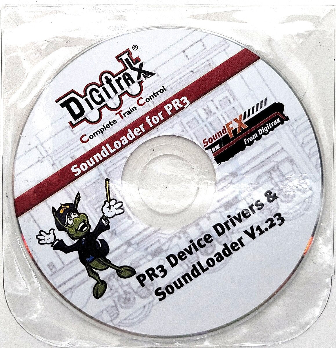 Digitrax PR3 SoundFX USB Decoder Programmer LN