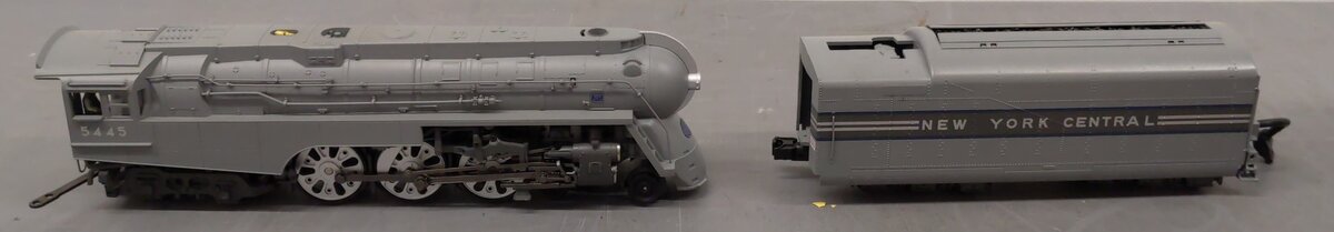 MTH 20-3045-1 O New York Central Dreyfuss Hudson Steam Loco & Tender #5445 wPS2 EX/Box