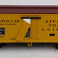 MTH 30-4157A O-27 Atchison Topeka & Santa Fe 19th Century Reefer Car EX/Box