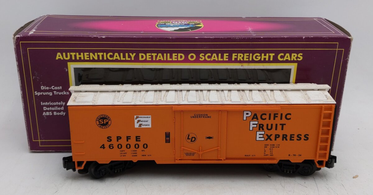 MTH 20-94007 O Southern Pacific Reefer Car #460000 EX/Box