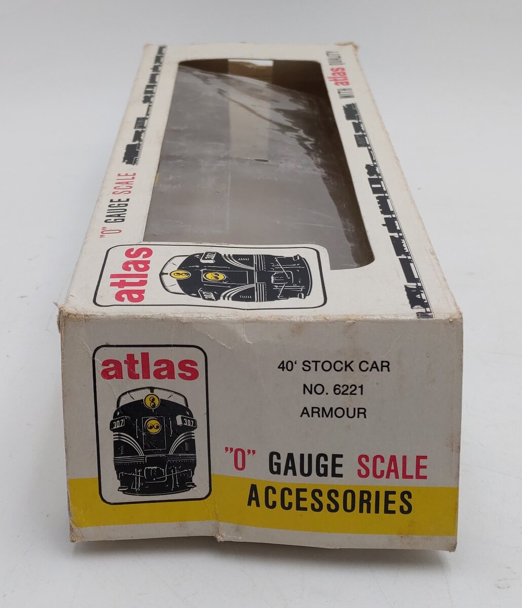 Atlas 6221 O Armour Stock Car 3-Rail EX/Box