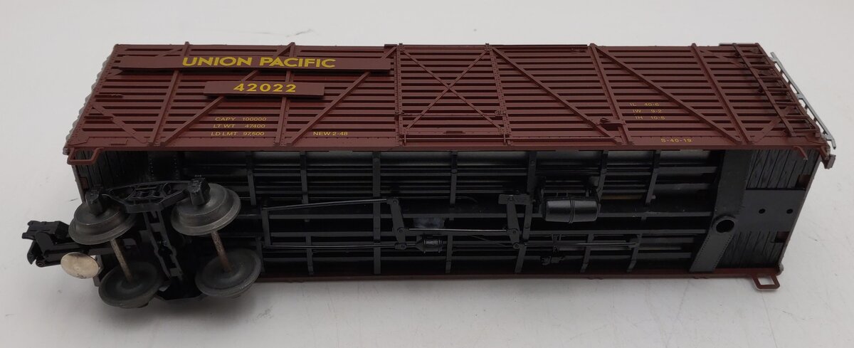 Petersen OS-101 O Gauge Union Pacific Stock Car #42022 EX/Box
