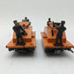 American Flyer 740 & 742 Vintage S American Flyer Lines Operating Handcars [2] VG