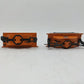American Flyer 740 & 742 Vintage S American Flyer Lines Operating Handcars [2] VG