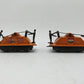 American Flyer 740 & 742 Vintage S American Flyer Lines Operating Handcars [2] VG