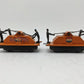 American Flyer 740 & 742 Vintage S American Flyer Lines Operating Handcars [2] VG