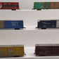 Assorted HO Scale Boxcars (6)