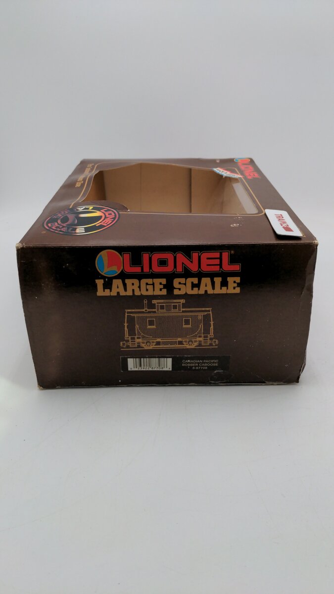 Lionel 8-87708 G Scale Canadian Pacific Caboose EX/Box