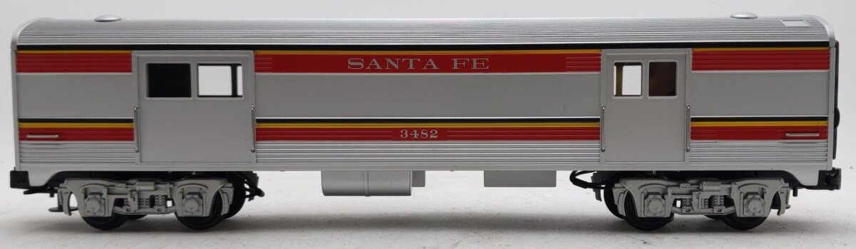 MTH 30-6103-1 O Gauge Santa Fe Streamlined Baggage Car #3482 EX