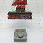 Bradford Exchange & Hawthorne Village ON30 Scale Train Cars & Controller [4] VG