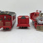 Bradford Exchange & Hawthorne Village ON30 Scale Train Cars & Controller [4] VG