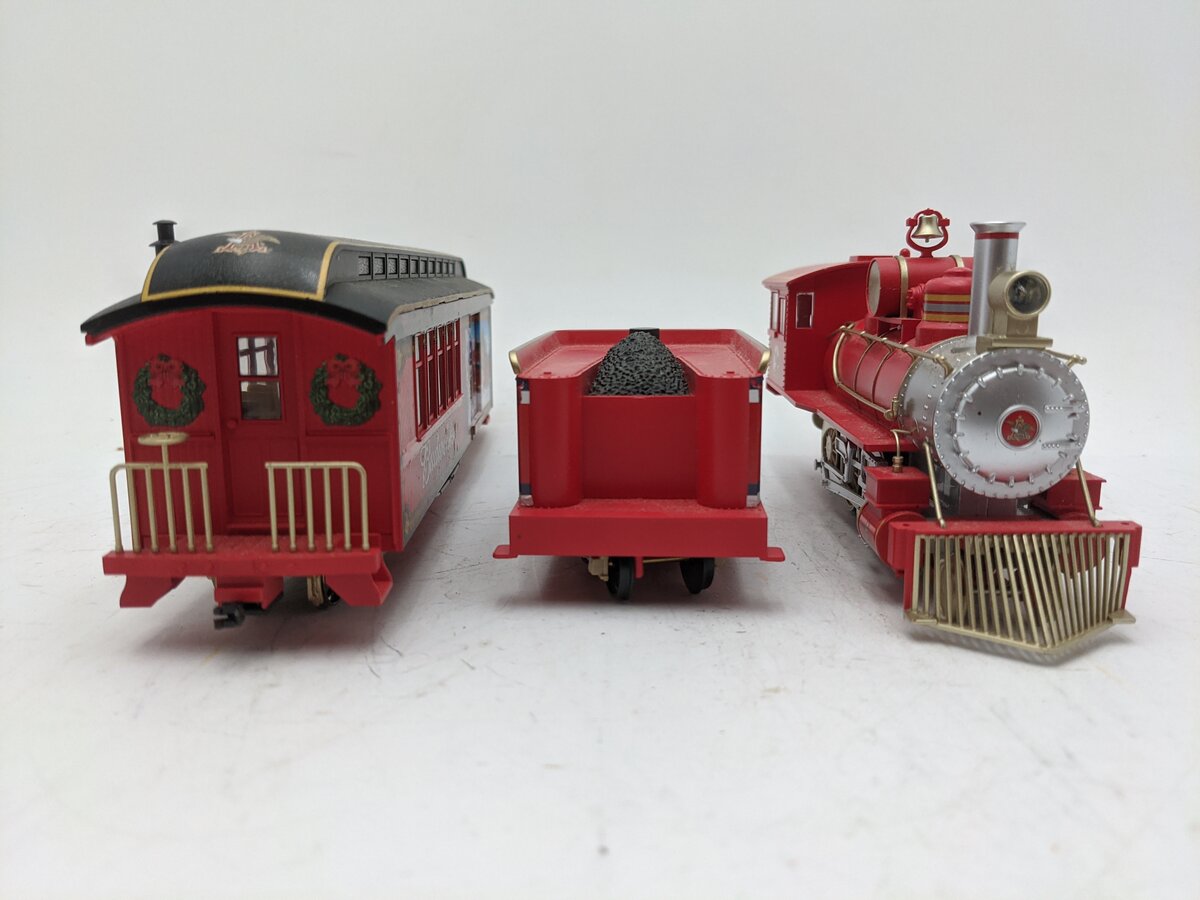 Bradford Exchange & Hawthorne Village ON30 Scale Train Cars & Controller [4] VG