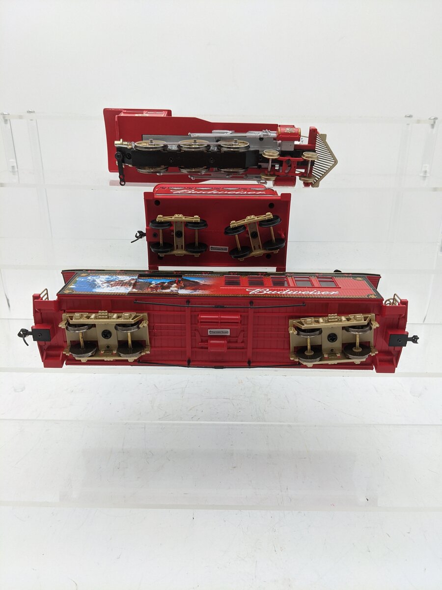 Bradford Exchange & Hawthorne Village ON30 Scale Train Cars & Controller [4] VG