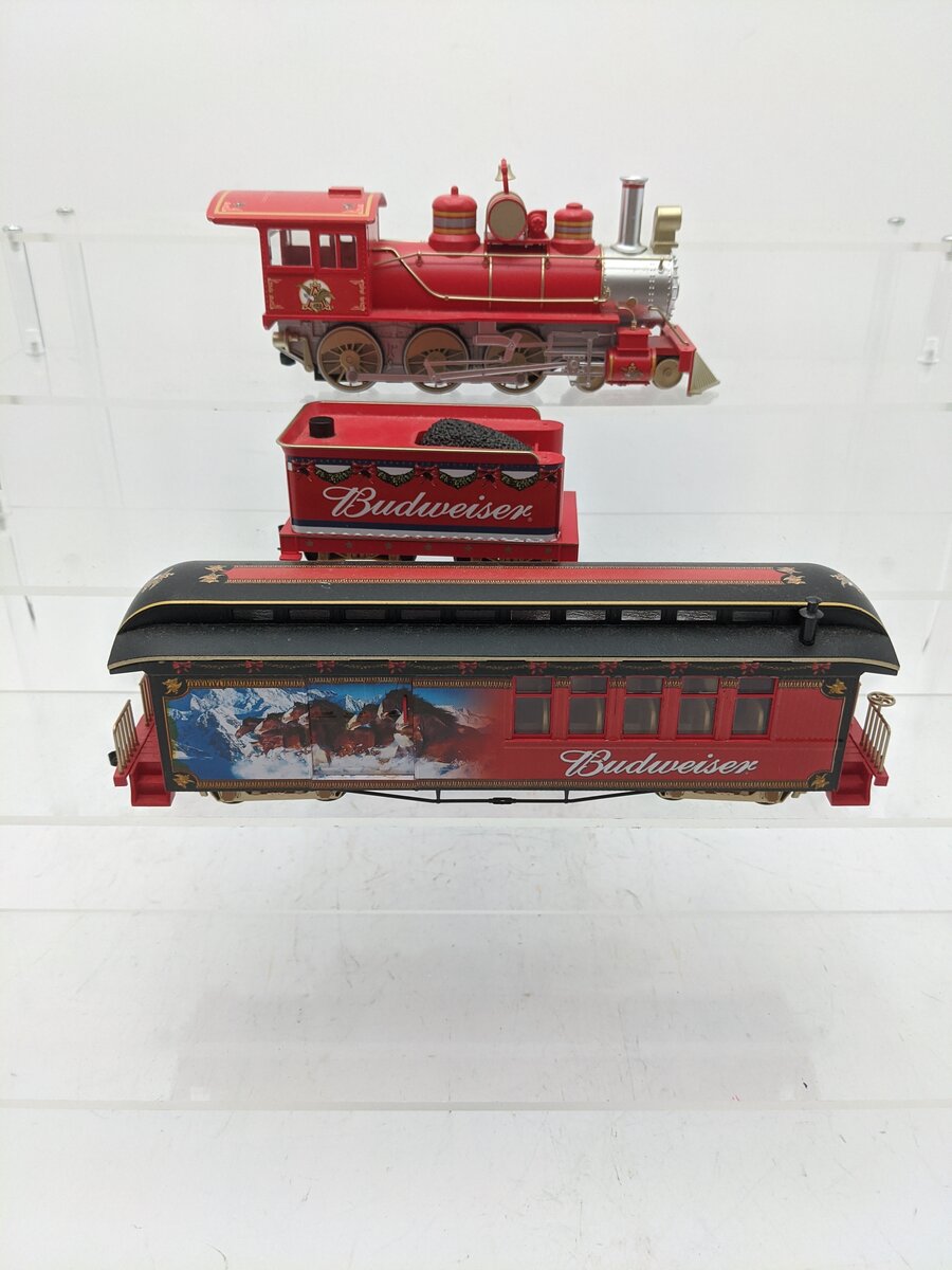 Bradford Exchange & Hawthorne Village ON30 Scale Train Cars & Controller [4] VG