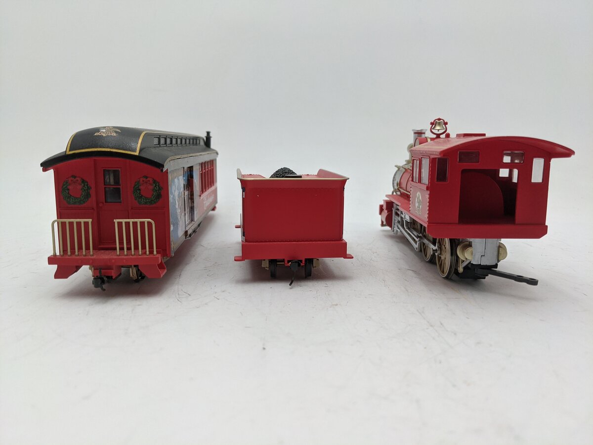 Bradford Exchange & Hawthorne Village ON30 Scale Train Cars & Controller [4] VG