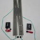 Bachmann 44575 HO Nickel Silver #6 E-Z Track Remote Crossover Turnout LN