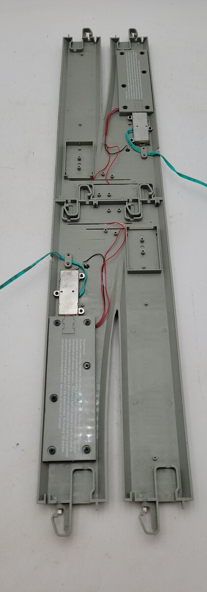 Bachmann 44575 HO Nickel Silver #6 E-Z Track Remote Crossover Turnout LN
