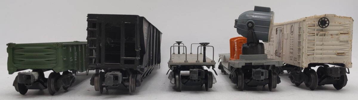 Lionel Vintage O Gauge Freight Cars #6436-1,3472,6462,2411,3520 [5] VG