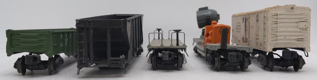 Lionel Vintage O Gauge Freight Cars #6436-1,3472,6462,2411,3520 [5] VG