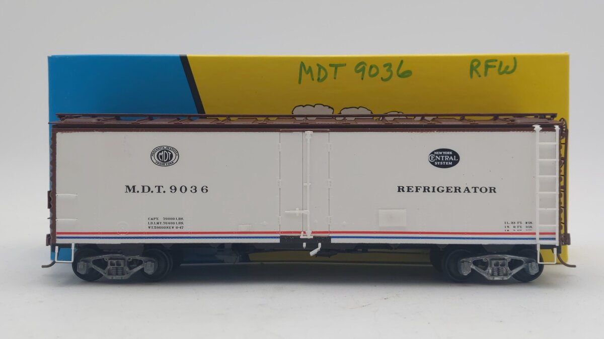 Pacific Rail S Scale MDT Steel Ice Reefer #9036 EX/Box