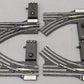 Lionel O22 Vintage Left-Hand & Right-Hand Electric Remote Switches [4] VG