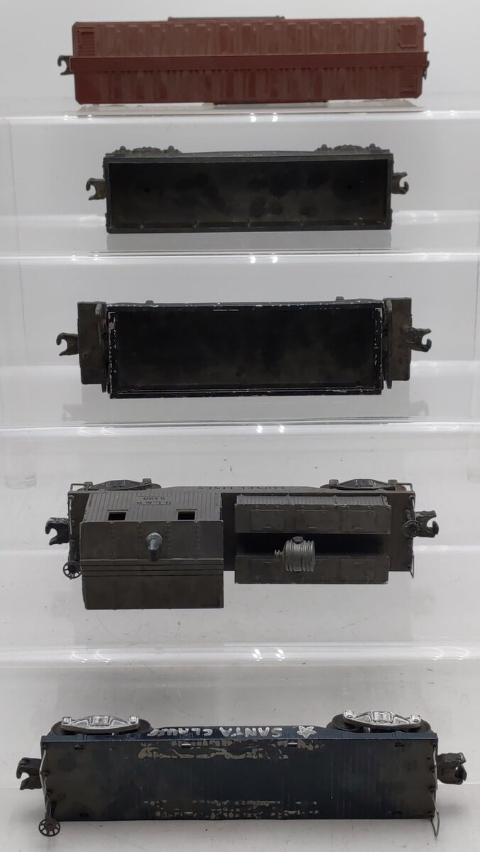 Lionel Vintage O Gauge Custom Freight Cars #6672,3459,6032,2420,2411 [5]