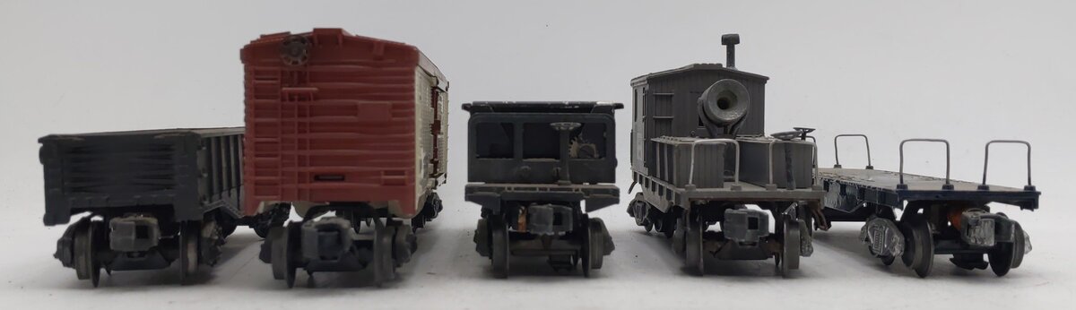 Lionel Vintage O Gauge Custom Freight Cars #6672,3459,6032,2420,2411 [5]