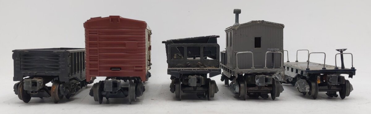 Lionel Vintage O Gauge Custom Freight Cars #6672,3459,6032,2420,2411 [5]