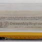 Con-Cor 1201-E N Scale U.S. Steel 50' Steel Flatcar #57300 EX/Box